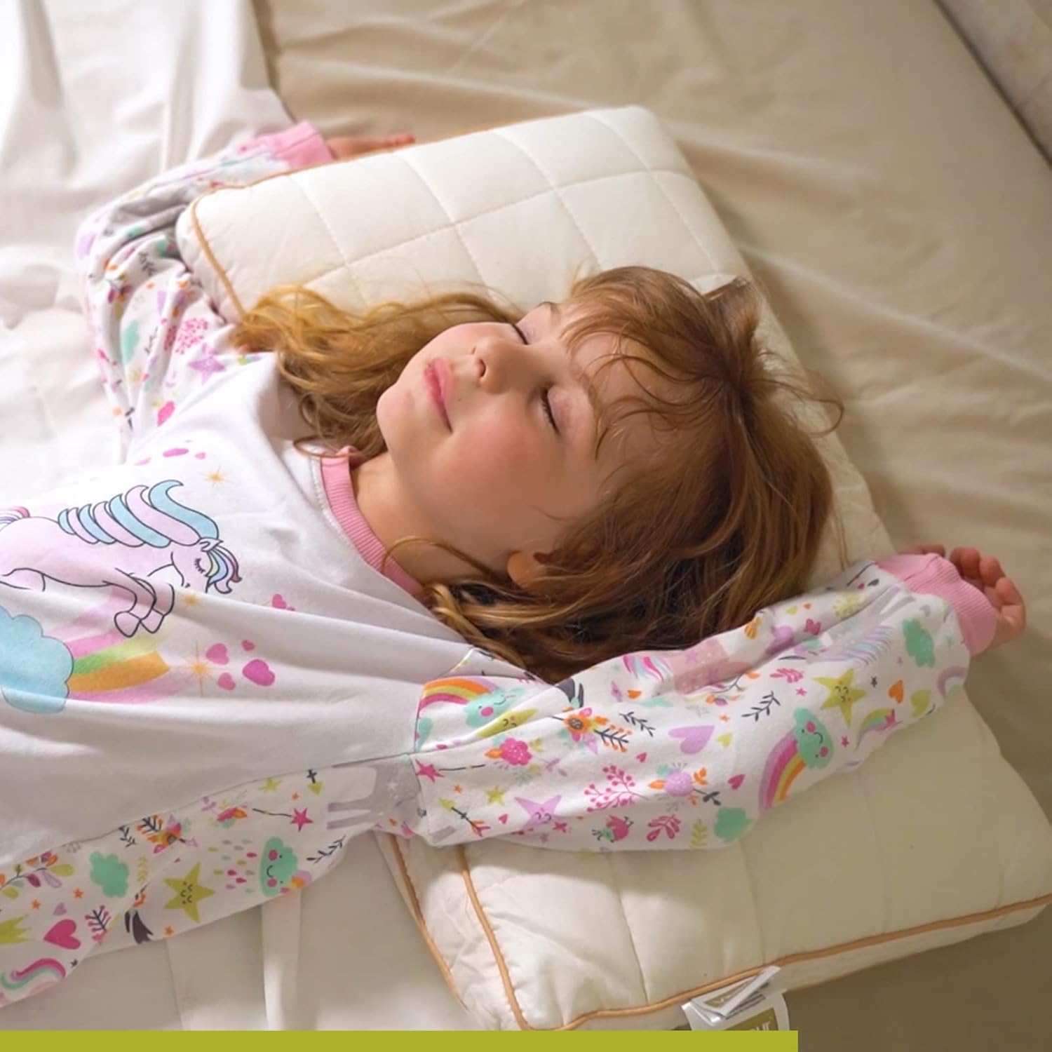 detský vankúš s nastaviteľnou výškou